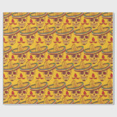 Tag der Toten Geschenkpapier (Flach)