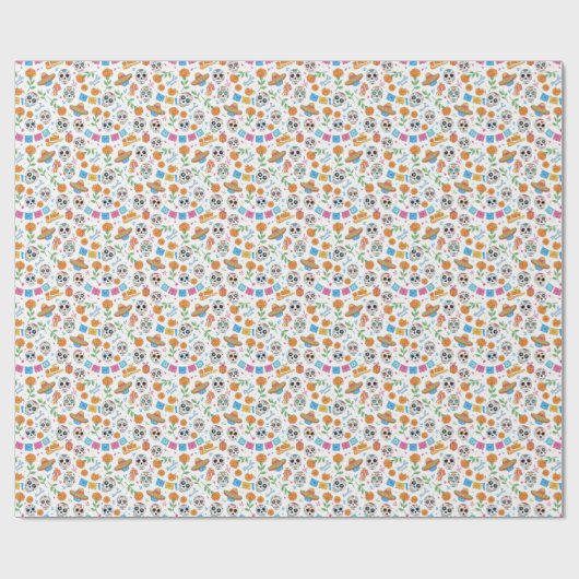 Tag der Toten Geschenkpapier (Flach)