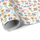 Tag der Toten Geschenkpapier (Rolleneckpunkt)
