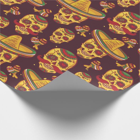 Tag der Toten Geschenkpapier (Ecke)