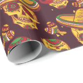 Tag der Toten Geschenkpapier (Rolleneckpunkt)