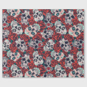 Tag der Toten Geschenkpapier (Flach)