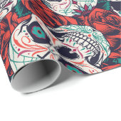 Tag der Toten Geschenkpapier (Rolleneckpunkt)