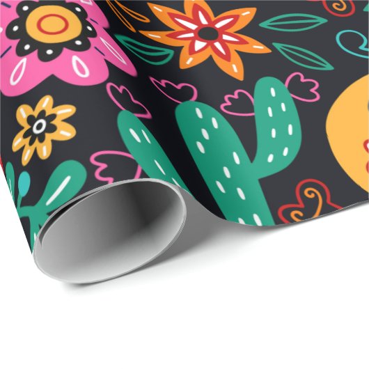 Tag der Toten Geschenkpapier (Rolleneckpunkt)