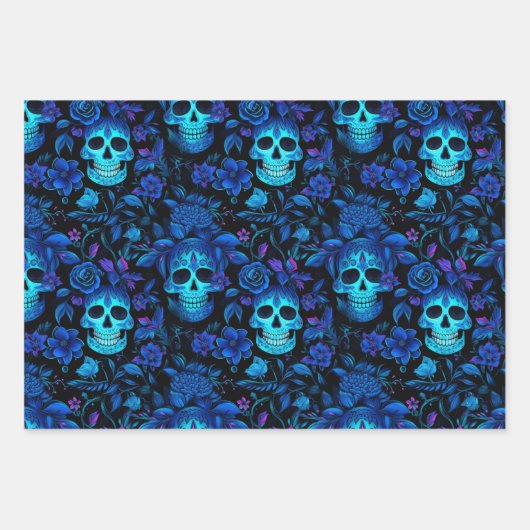 Tag der Toten Geschenkpapier Set (Vorderseite)