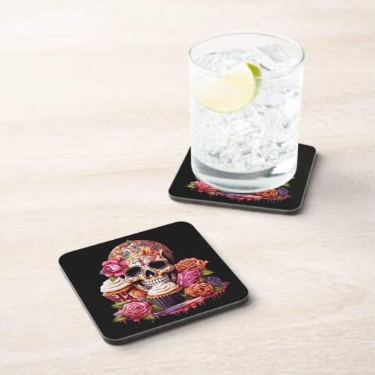 Tag der Toten Getränkeuntersetzer (Rechte Seite)