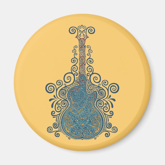 Tag der toten Gitarre Magnet (Vorne)