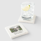 Tag der Toten glücklich je nach Untersetzer (Seitenansicht)