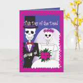 Tag der toten Gruß-Karte Karte (Gelbe Blume)