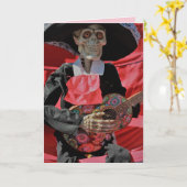 Tag der toten Grußkarte Karte (Gelbe Blume)