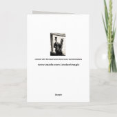 Tag der toten Grußkarte Karte (Rückseite)