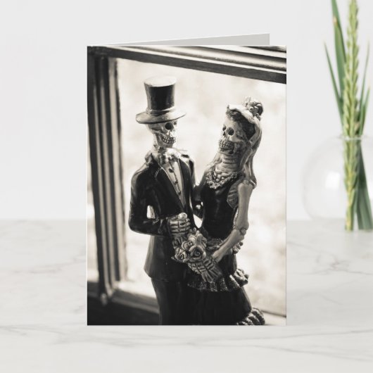 Tag der toten Grußkarte Karte (Vorderseite)