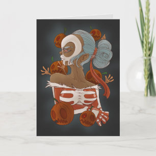 Tag der toten Grußkarte Karte