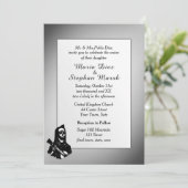 Tag der toten Hochzeit Einladung (Stehend Vorderseite)