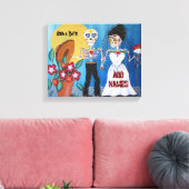 Tag der Toten Hochzeit Leinwanddruck (Insitu (Wohnzimmer))