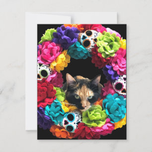 Tag der toten Katze Feiertagskarte
