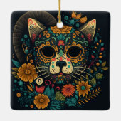 Tag der Toten Katze Keramikornament (Rückseite)