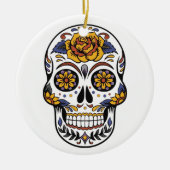 Tag der Toten Keramik Ornament (Vorne)