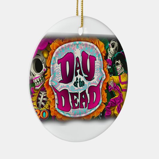 Tag der Toten Keramikornament (Rechts)