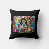 Tag der Toten - Kissen-Mexikaner-Paar Kissen (Rückseite)