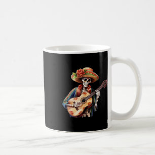 Tag der toten Lady Sugar Skull Dia de Los Muerto Kaffeetasse