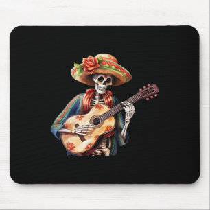 Tag der Toten Lady Zucker-Schädel Dia De Los Muert Mousepad