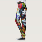 Tag der Toten Leggings (Links)