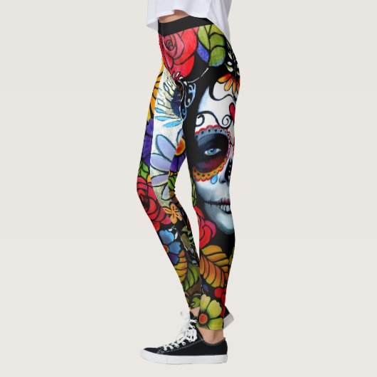 Tag der Toten Leggings (Links)