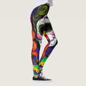 Tag der Toten Leggings (Rechts)