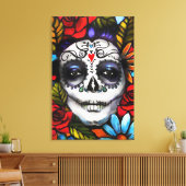 Tag der Toten Leinwanddruck (Insitu (Wohnzimmer))