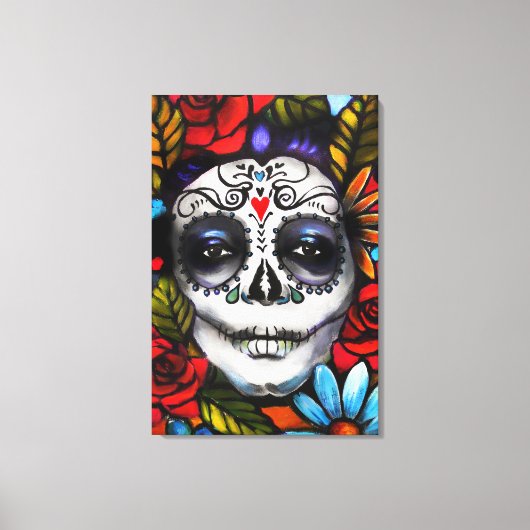 Tag der Toten Leinwanddruck (Vorderseite)