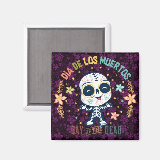 Tag der Toten Magnet (Vorderseite/Rückseite)