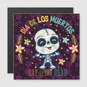 Tag der Toten Magnetkarte (Vorne/Hinten)