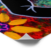 Tag der Toten Mariachi Poster (Ecke)