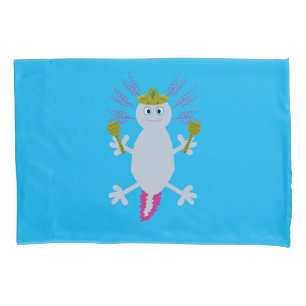 Tag der Toten Mexikanischen Axolotl doppelseitig Kissenbezug