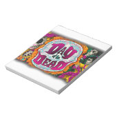 Tag der Toten Notizblock (Rotiert)