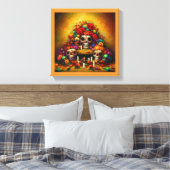 Tag der Toten Offrendas 1 Leinwanddruck (Insitu (Schlafzimmer))
