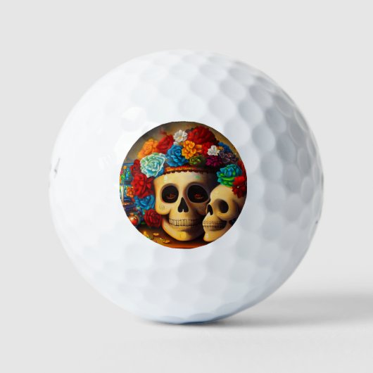 Tag der Toten Offrendas (2) Golfball (Vorderseite)