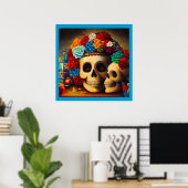 Tag der Toten Offrendas 2 Poster (Heimbüro)