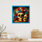 Tag der Toten Offrendas 2 Poster (Küche)