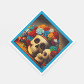 Tag der Toten Offrendas 2 Serviette (Ecke)