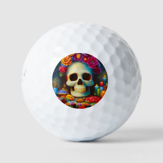 Tag der Toten Offrendas (4) Golfball (Vorderseite)