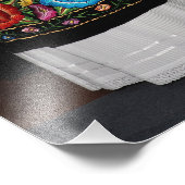 Tag der Toten Ofrenda Fotodruck (Ecke)