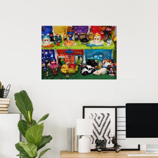 Tag der Toten Ofrenda Poster (Heimbüro)