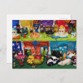 Tag der Toten Ofrenda Postkarte (Vorne/Hinten)