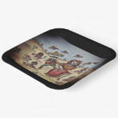 Tag der Toten Pappteller (Gewinkelt)