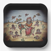 Tag der Toten Pappteller (Vorderseite)