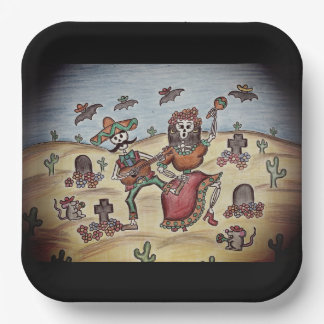 Tag der Toten Pappteller