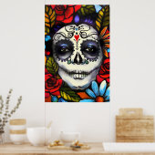 Tag der Toten Poster (Küche)