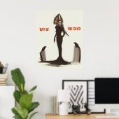 Tag der Toten Poster (Heimbüro)